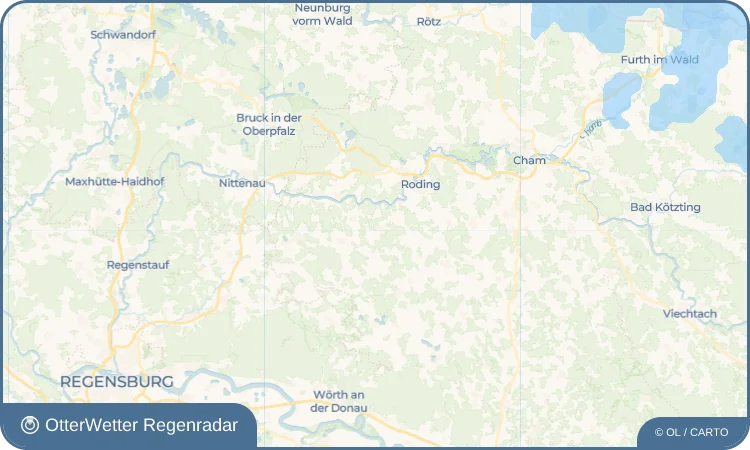 Widget-Vorschau für Trasching Wetter-Widget-Vorschau mit Vorhersagedaten für Trasching