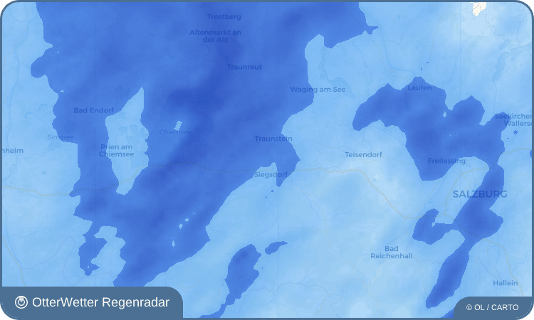 Wetter-Widget-Vorschau mit Vorhersagedaten für Traundorf