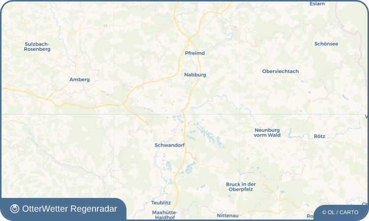 OtterWetter Regenradar-Widget Traunricht