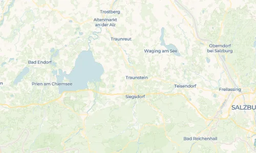 Regenradar Vorschaubild - Aktuelle Niederschläge in Traunstorf und Umgebung