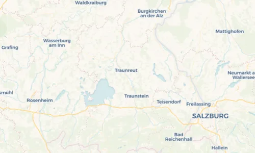 Regenradar Vorschaubild - Aktuelle Niederschläge in Traunwalchen und Umgebung