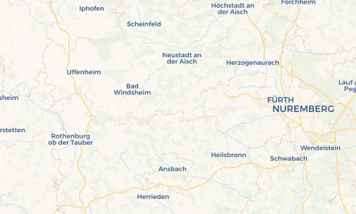 Regenradar Vorschaubild - Aktuelle Niederschläge in Trautskirchen und Umgebung