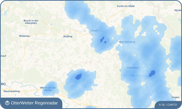 Wetter-Widget-Vorschau mit Vorhersagedaten für Trebersdorf