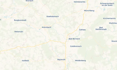 Regenradar Vorschaubild - Aktuelle Niederschläge in Trebgast und Umgebung