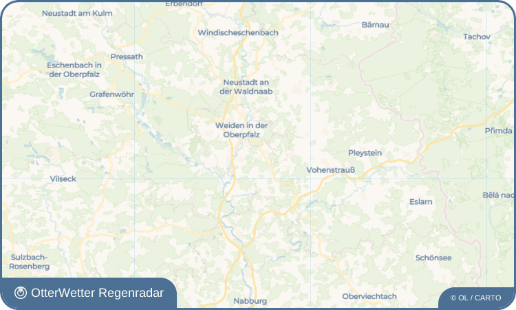 OtterWetter Regenradar-Widget Trebsau