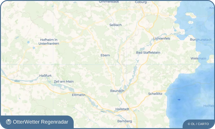 Wetter-Widget-Vorschau mit Vorhersagedaten für Treinfeld