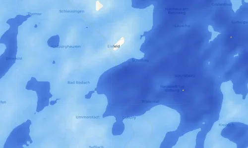 Regenradar Vorschaubild - Aktuelle Niederschläge in Tremersdorf und Umgebung