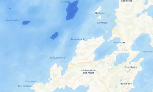 Regenradar Vorschaubild - Aktuelle Niederschläge in Treppendorf und Umgebung