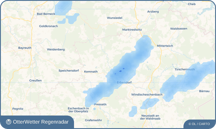 Wetter-Widget-Vorschau mit Vorhersagedaten für Trevesen