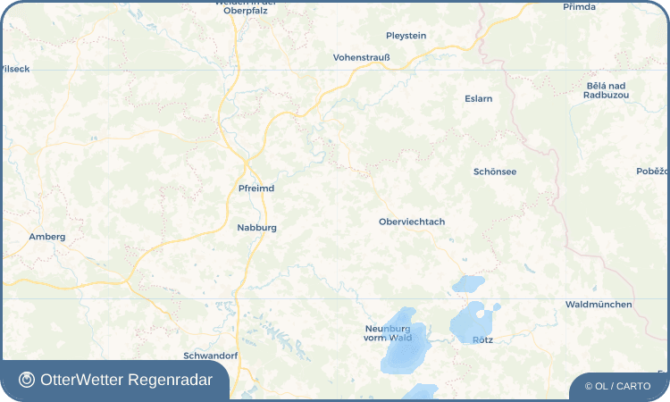 OtterWetter Regenradar-Widget Trichenricht