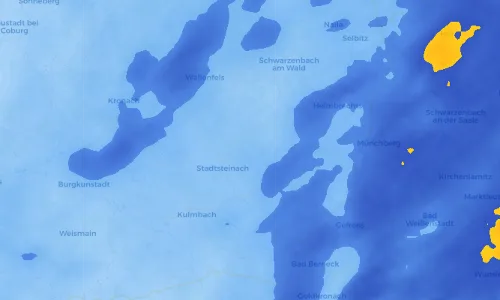 Regenradar Vorschaubild - Aktuelle Niederschläge in Triebenreuth und Umgebung