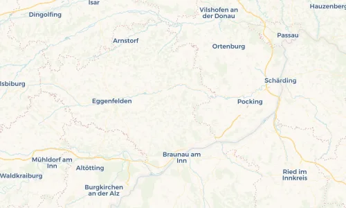 Regenradar Vorschaubild - Aktuelle Niederschläge in Triftern und Umgebung