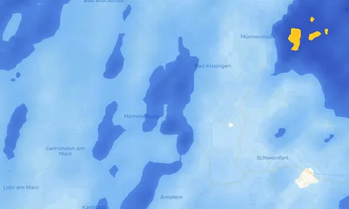 Regenradar Vorschaubild - Aktuelle Niederschläge in Trimberg und Umgebung