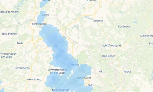 Regenradar Vorschaubild - Aktuelle Niederschläge in Trogenau und Umgebung