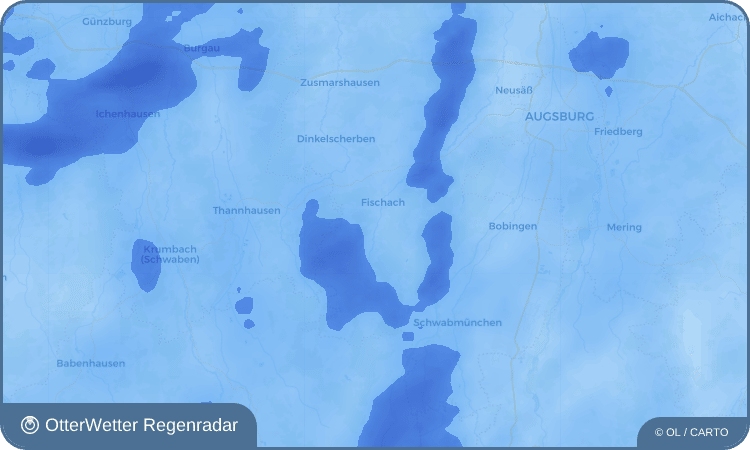 OtterWetter Regenradar-Widget Tronetshofen