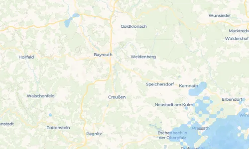 Regenradar Vorschaubild - Aktuelle Niederschläge in Troschenreuth und Umgebung