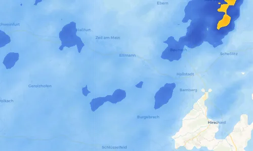 Regenradar Vorschaubild - Aktuelle Niederschläge in Trossenfurt und Umgebung