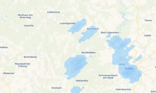 Regenradar Vorschaubild - Aktuelle Niederschläge in Tschirn und Umgebung