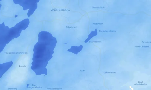 Regenradar Vorschaubild - Aktuelle Niederschläge in Tückelhausen und Umgebung