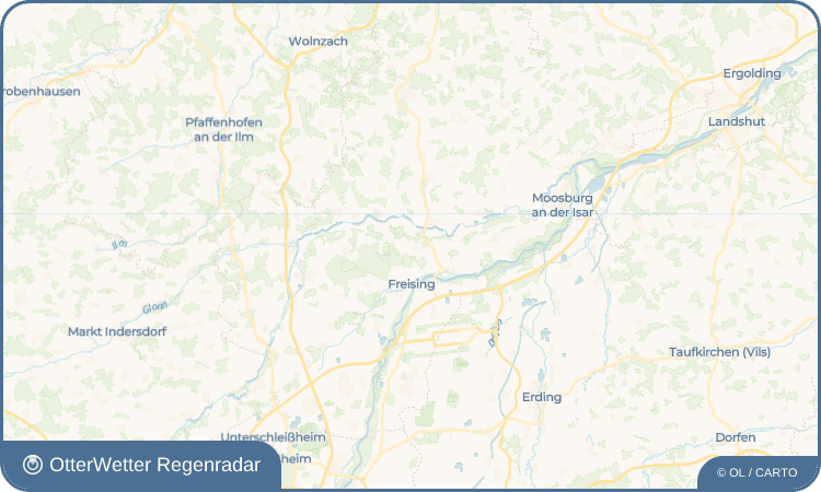 OtterWetter Regenradar-Widget Tüntenhausen