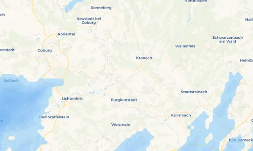 Regenradar Vorschaubild - Aktuelle Niederschläge in Tüschnitz und Umgebung