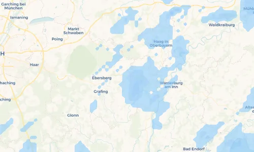 Regenradar Vorschaubild - Aktuelle Niederschläge in Tulling und Umgebung