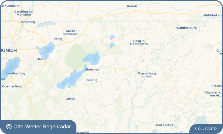 OtterWetter Regenradar-Widget Tulling