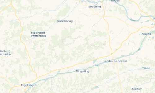 Regenradar Vorschaubild - Aktuelle Niederschläge in Tunzenberg und Umgebung
