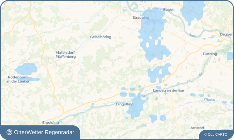Widget-Vorschau für Tunzenberg Wetter-Widget-Vorschau mit Vorhersagedaten für Tunzenberg