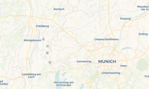 Regenradar Vorschaubild - Aktuelle Niederschläge in Überacker und Umgebung