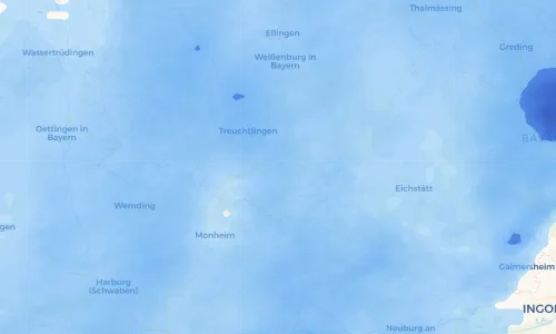 Regenradar Vorschaubild - Aktuelle Niederschläge in Übermatzhofen und Umgebung