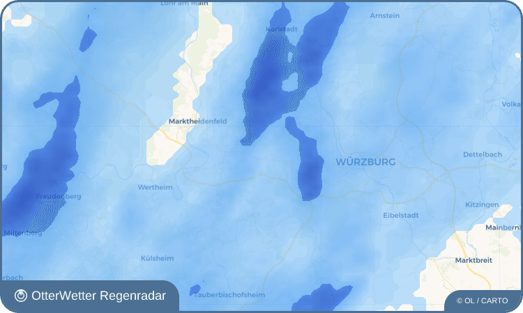 Widget-Vorschau für Uettingen Wetter-Widget-Vorschau mit Vorhersagedaten für Uettingen
