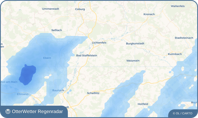 Wetter-Widget-Vorschau mit Vorhersagedaten für Uetzing