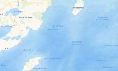 Regenradar Vorschaubild - Aktuelle Niederschläge in Ullstadt und Umgebung