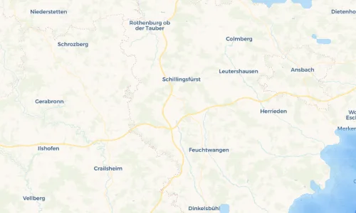 Regenradar-Vorschau: aktuelle Niederschläge in Ulrichshausen und Umgebung