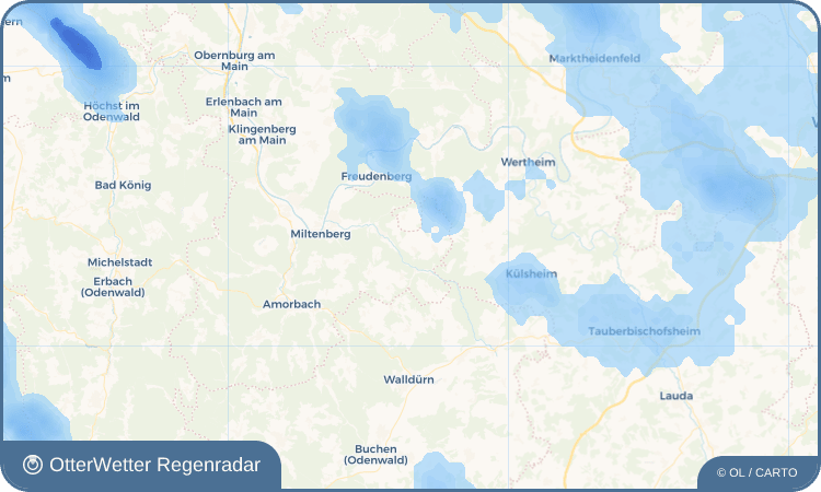 Widget-Vorschau für Umpfenbach Wetter-Widget-Vorschau mit Vorhersagedaten für Umpfenbach