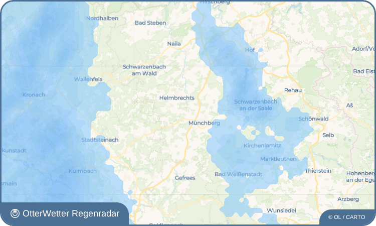 OtterWetter Regenradar-Widget Unfriedsdorf