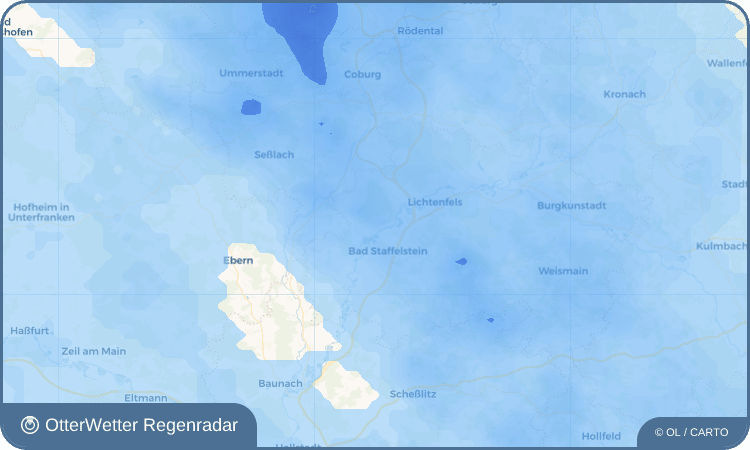 OtterWetter Regenradar-Widget Unnersdorf