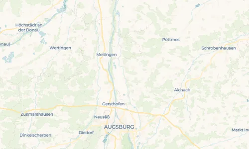 Regenradar Vorschaubild - Aktuelle Niederschläge in Unterach und Umgebung