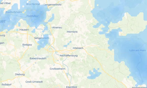 Regenradar Vorschaubild - Aktuelle Niederschläge in Unterafferbach und Umgebung