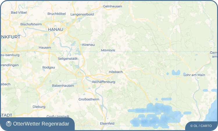 Widget-Vorschau für Unterafferbach Wetter-Widget-Vorschau mit Vorhersagedaten für Unterafferbach