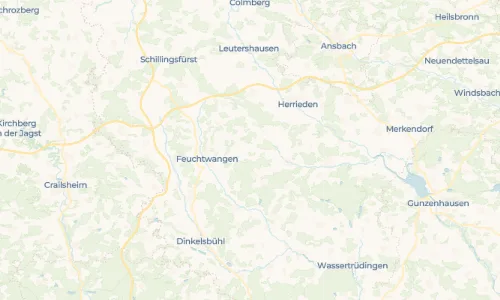 Regenradar Vorschaubild - Aktuelle Niederschläge in Unterahorn und Umgebung