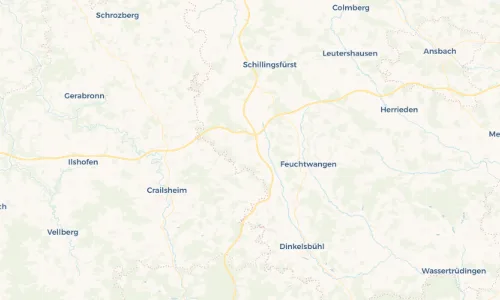 Regenradar Vorschaubild - Aktuelle Niederschläge in Unterampfrach und Umgebung