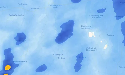 Regenradar Vorschaubild - Aktuelle Niederschläge in Unterapfeldorf und Umgebung