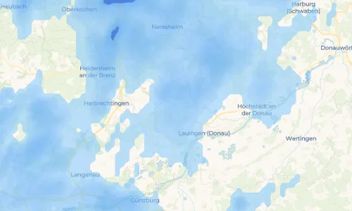 Regenradar Vorschaubild - Aktuelle Niederschläge in Unterbechingen und Umgebung