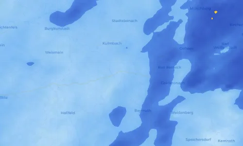 Regenradar Vorschaubild - Aktuelle Niederschläge in Unterbrücklein und Umgebung