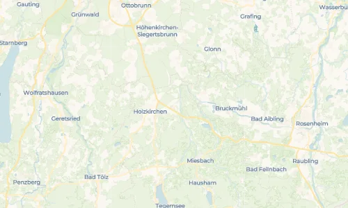 Regenradar Vorschaubild - Aktuelle Niederschläge in Unterdarching und Umgebung