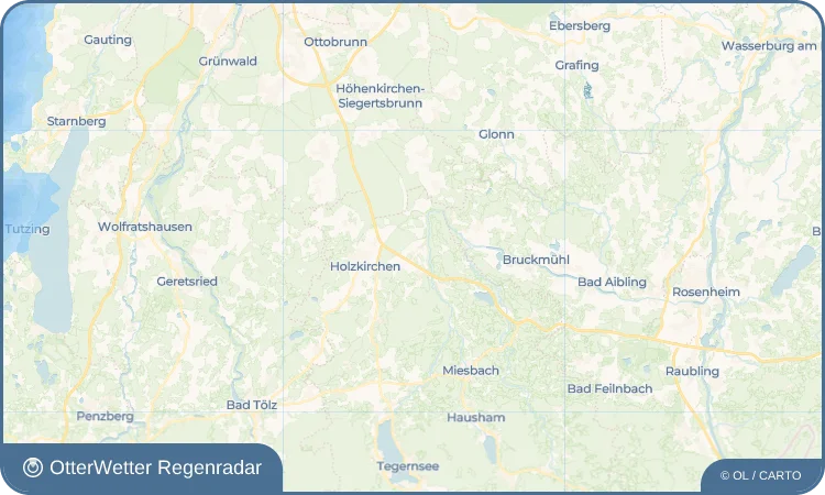 Wetter-Widget-Vorschau mit Vorhersagedaten für Unterdarching