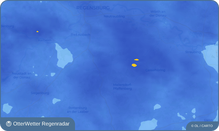 OtterWetter Regenradar-Widget Unterdeggenbach
