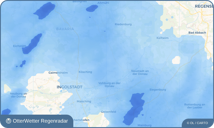 Wetter-Widget-Vorschau mit Vorhersagedaten für Unterdolling